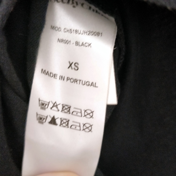 See by Chloe Black Lace Trimmed Blouse XS - Picture 8 of 8